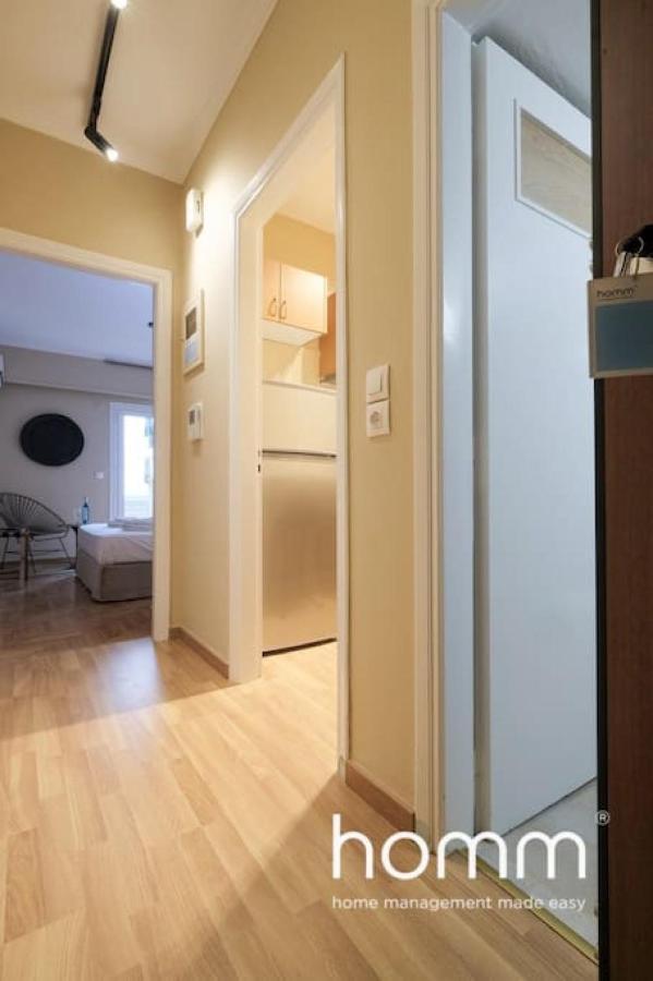 Athens Riviera Homm Flat 4 Min Walk From Beach, Thiseos Str Luaran gambar
