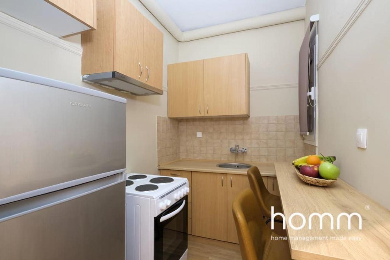 Athens Riviera Homm Flat 4 Min Walk From Beach, Thiseos Str Luaran gambar